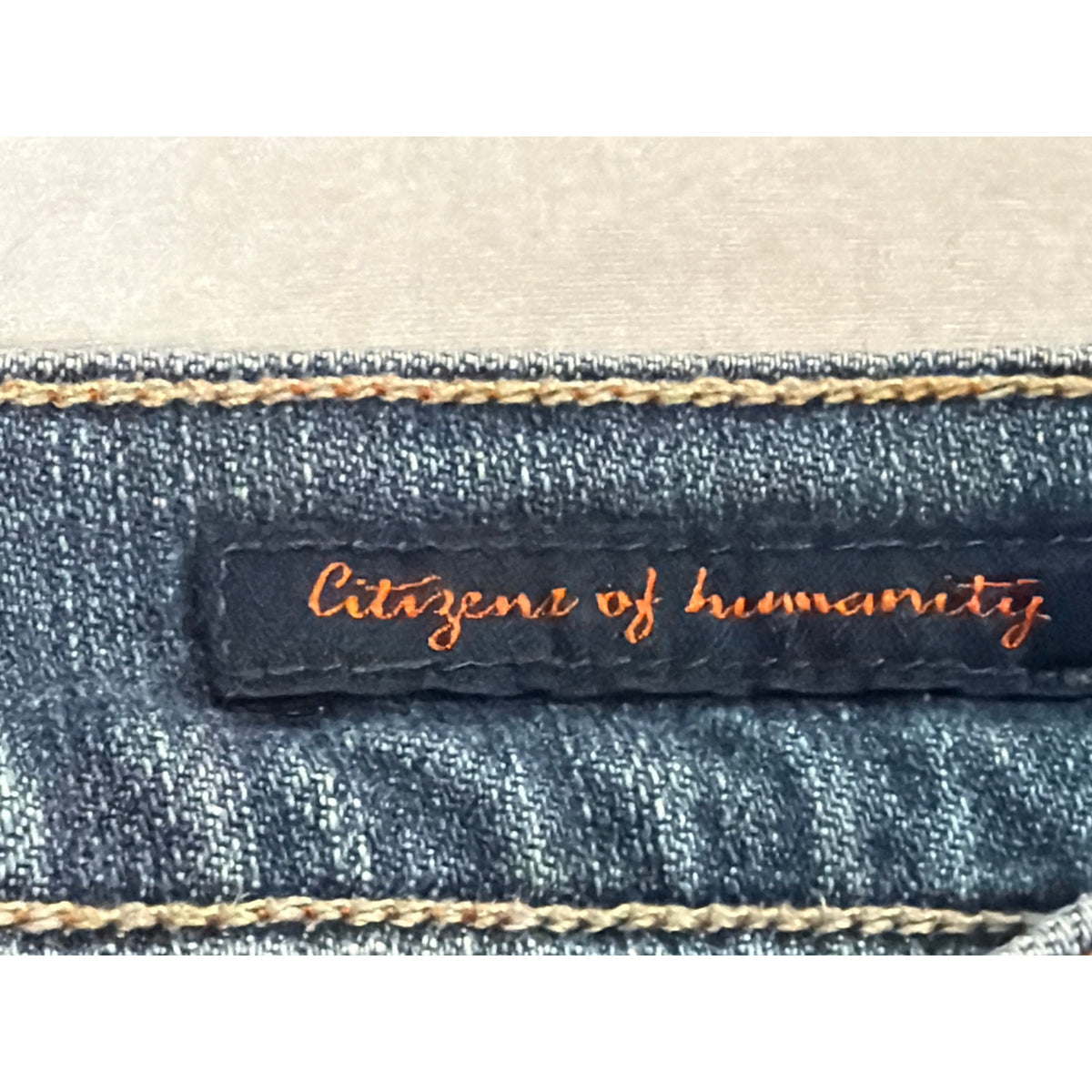 Vintage Citizens of Humanity MADE IN USA Mens Straight Leg Jeans Size 36 EUC