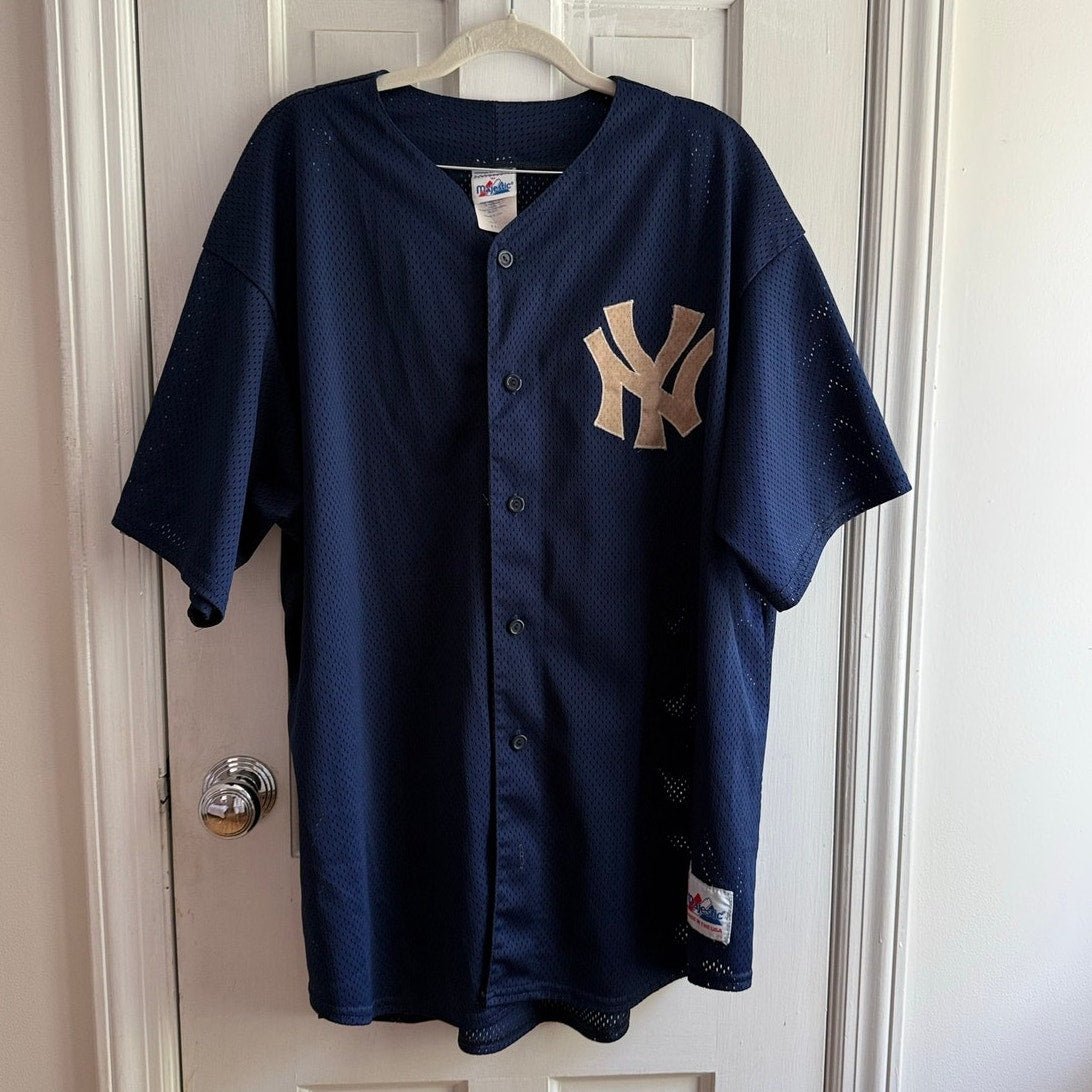 Official Yankees Vintage Jersey Made in USA by Majestic Size XXL