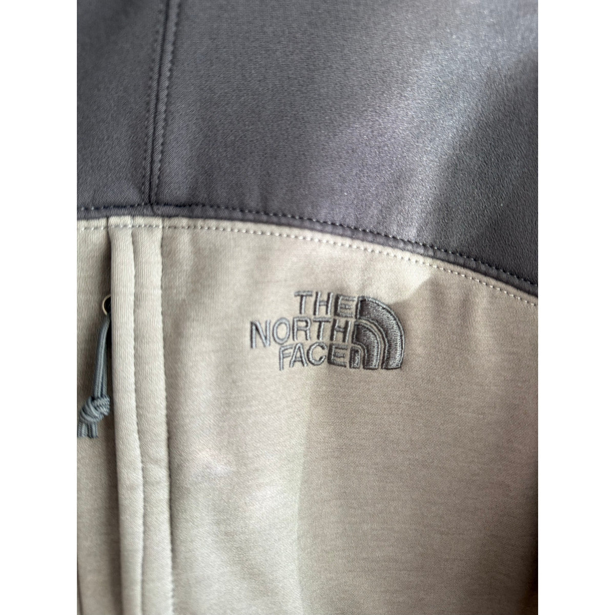 The North Face Men's Full Zip Fleece Jacket Heathered Grey Size Large Gorpcore
