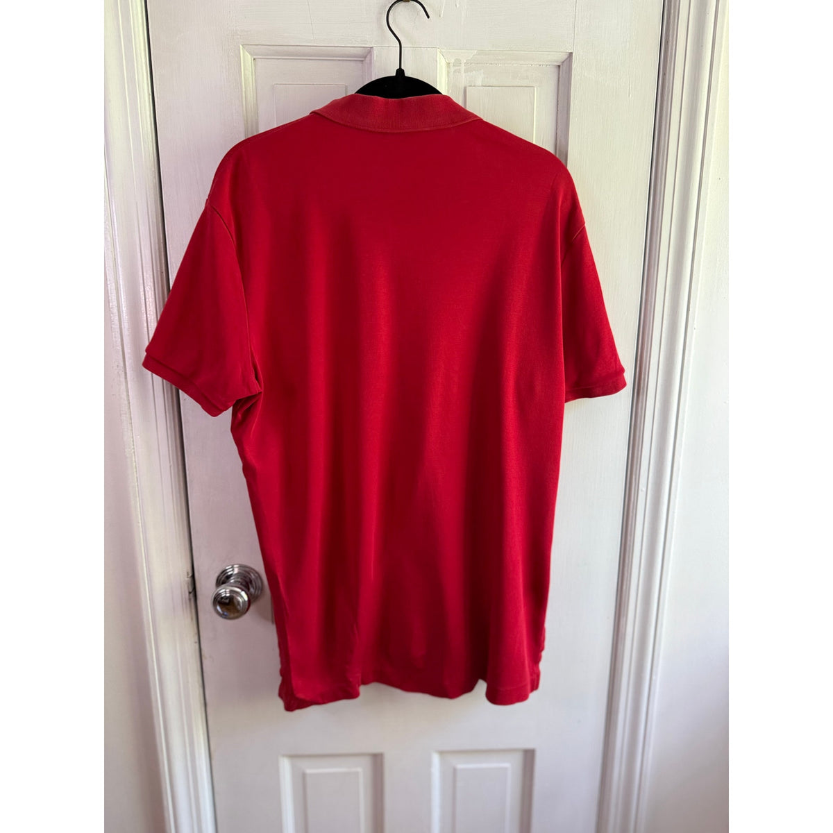 Polo Ralph Lauren Polo Red Shirt Men's Blue Pony - Large