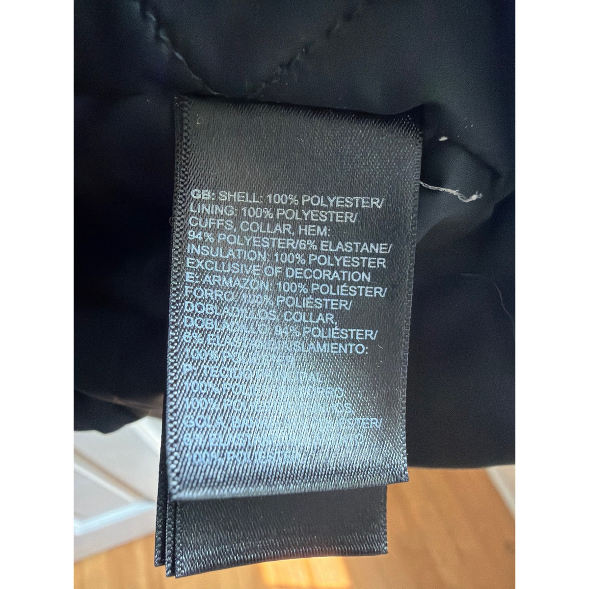 The North Face Sleeve Patch Bomber Flight Jacket Black Mens XXL