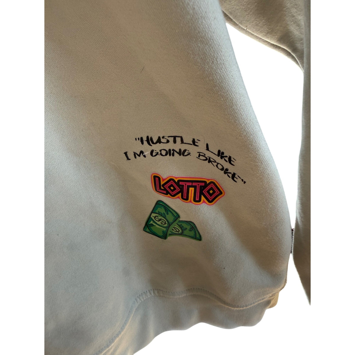 Vintage 1988 "Lotto Universe" World Tour Hoodie - Small