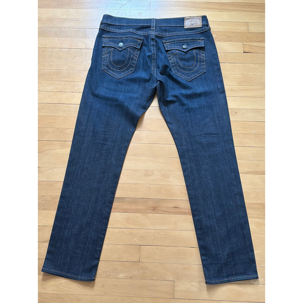 True Religion Geno  Jeans Mens 38 Dark Wash MADE IN USA