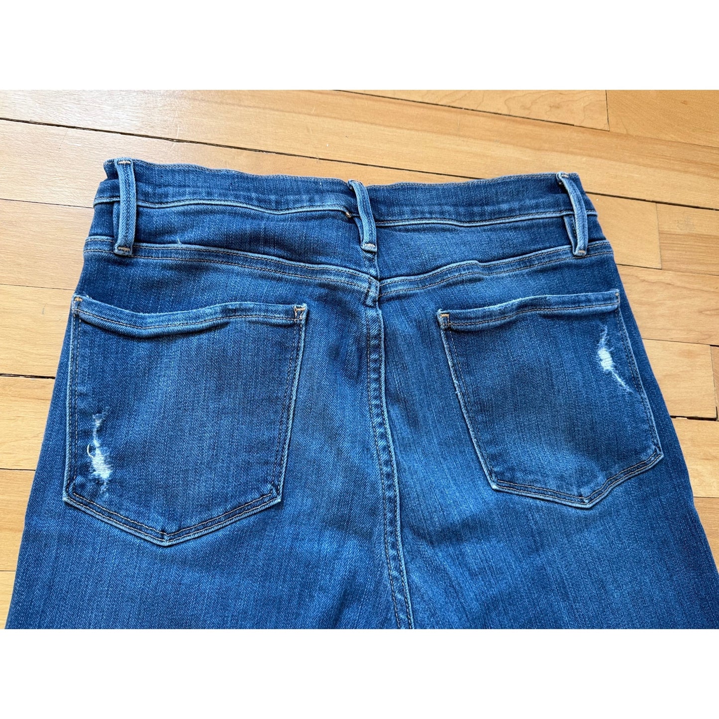FRAME Le High Straight Leg Jeans Size 27, EUC