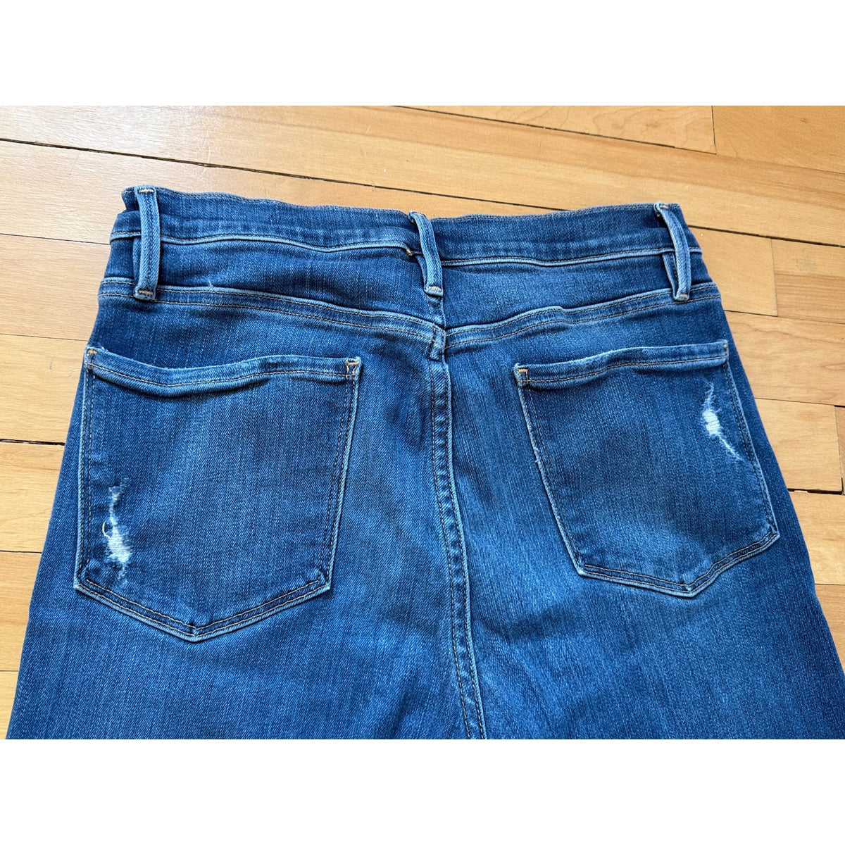 FRAME Le High Straight Leg Jeans Size 27, EUC