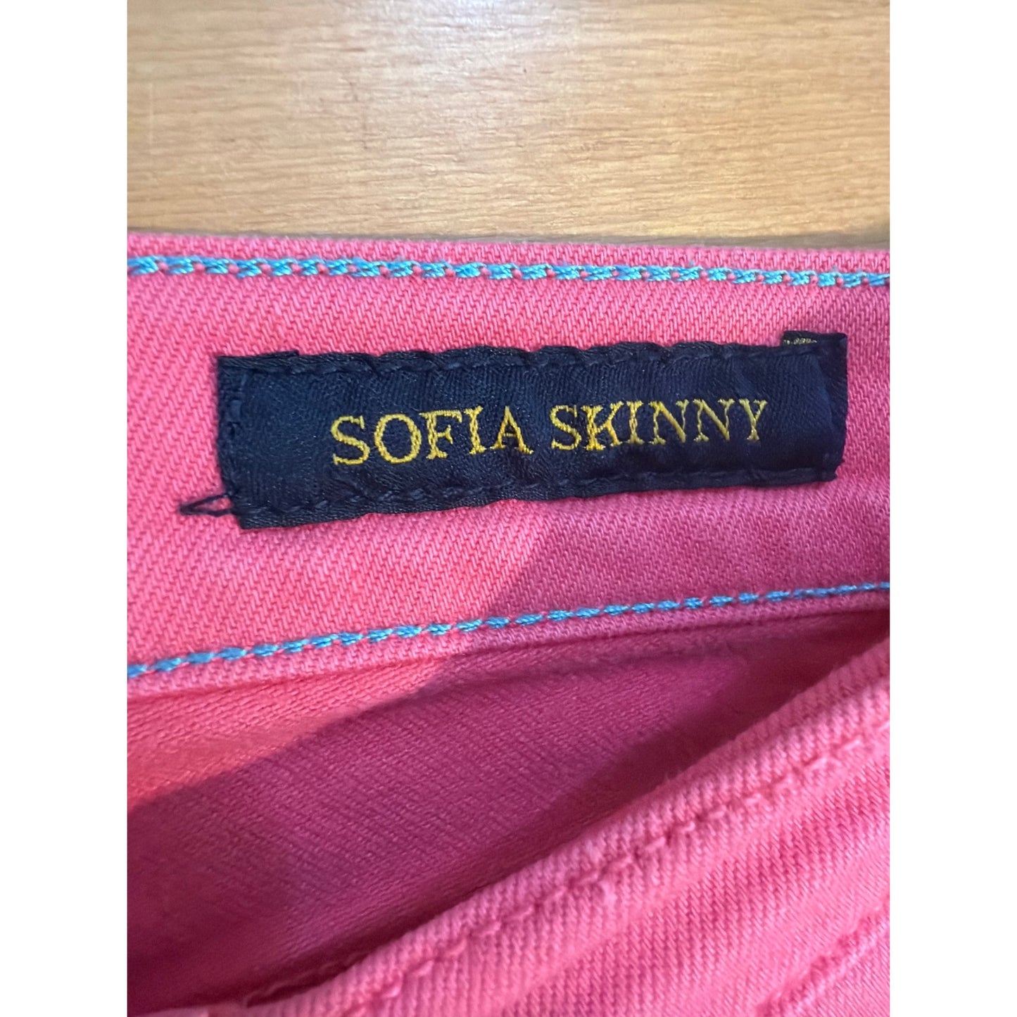 Lucky Brand Size 29 Neon Pink Sofia Skinny Jean