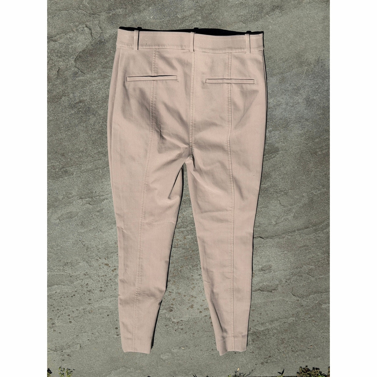 Maison D'Amelie NWT Size 4 Beige Wide Leg Lightweight Pants Coastal Resort