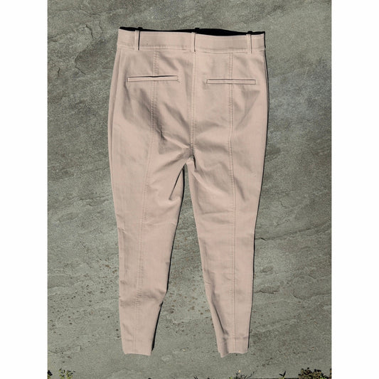 Maison D'Amelie NWT Size 4 Beige Wide Leg Lightweight Pants Coastal Resort
