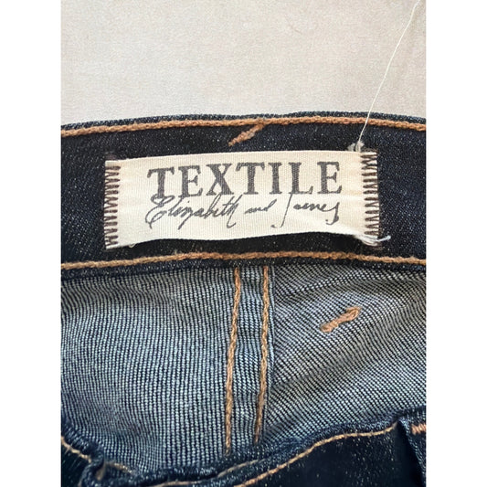 TEXTILE Elizabeth And James Size 28 Dark Wash Mid Rise Skinny Jeans