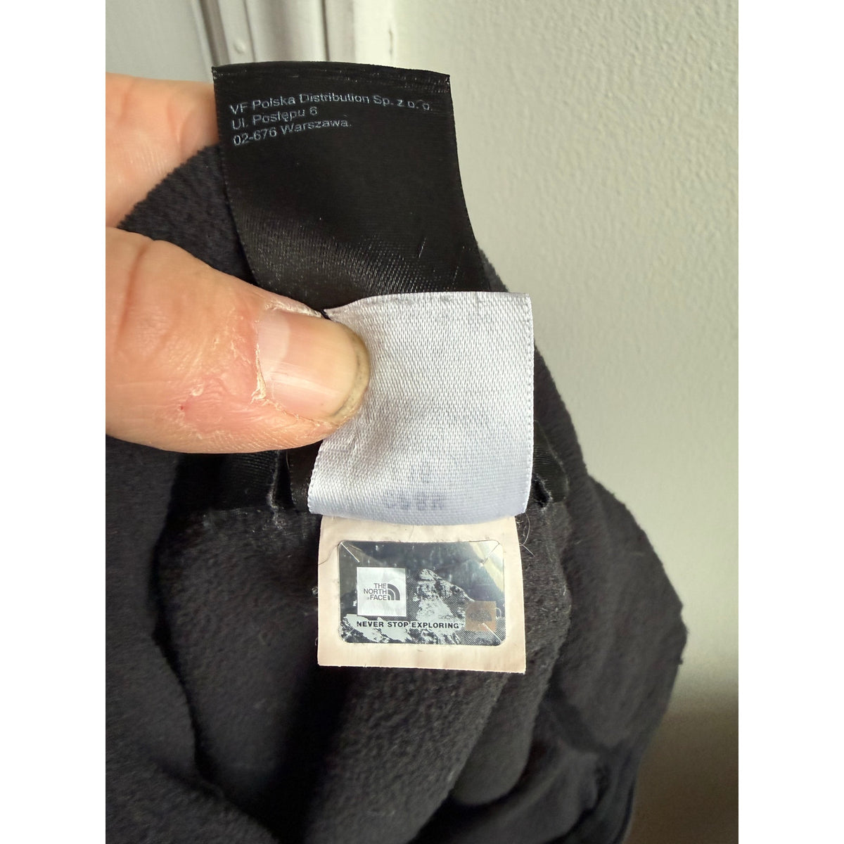 the North Face Black Quarter Zip Fleece - XL