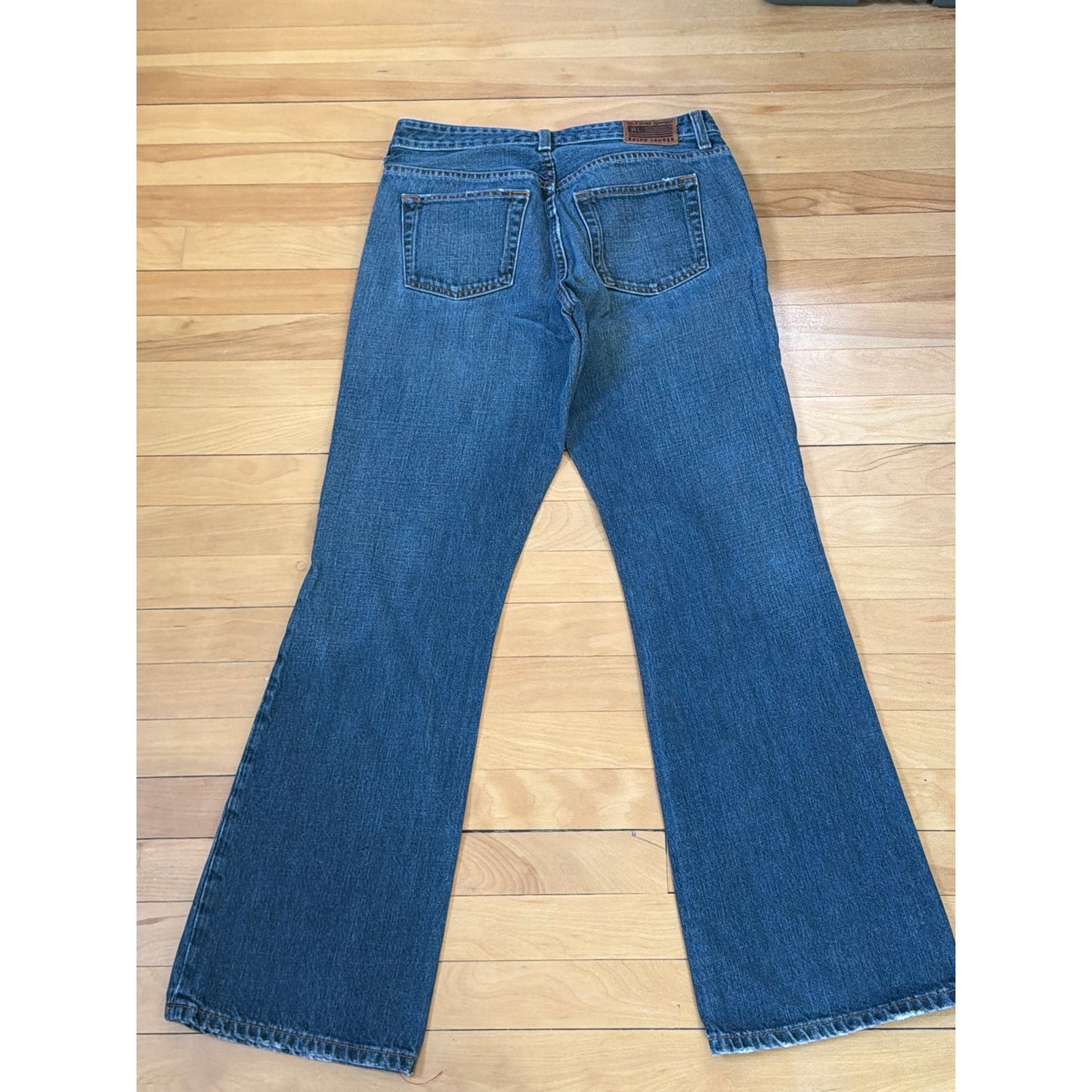 Polo Ralph Lauren Size 8 Light Wash Low Bootcut  Jeans