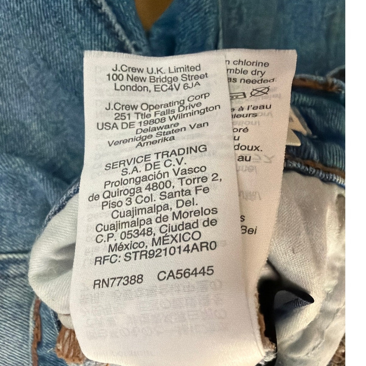 Madewell Size 26 The Perfect Vintage Distressed Jean
