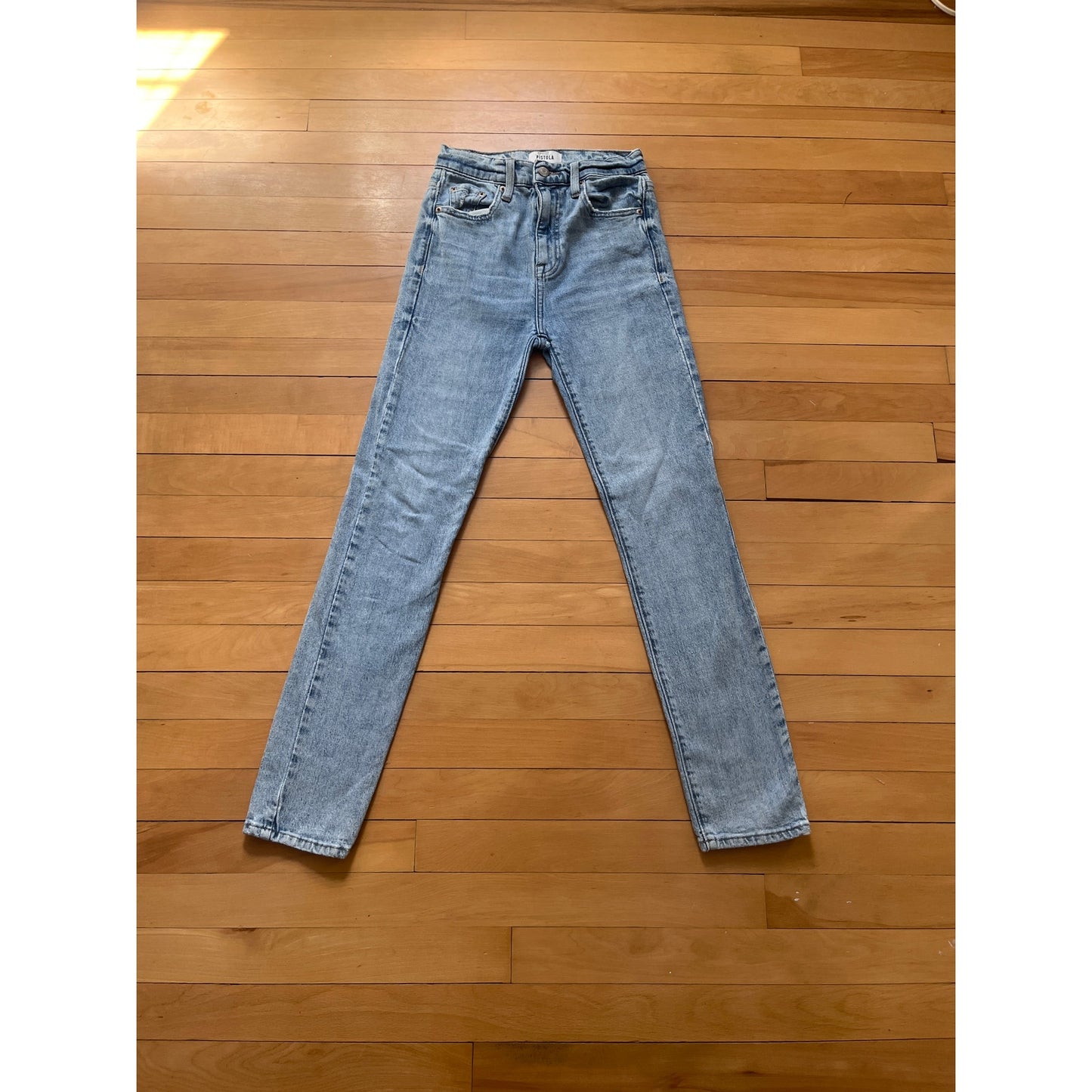 PISTOLA Cara High Rise Vintage Skinny Jeans Formosa Wash 24 EUC