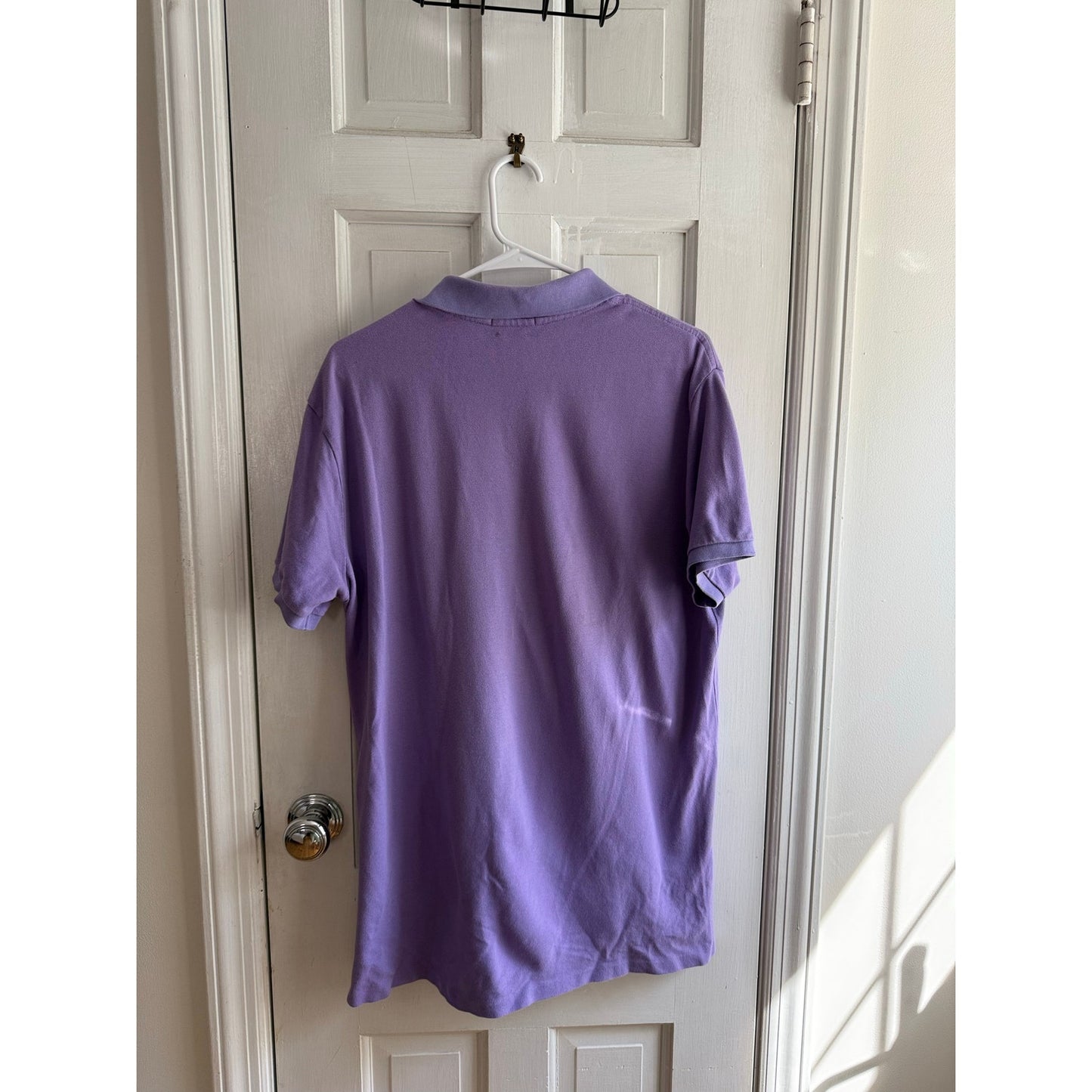 Polo Ralph Lauren Purple Polo Shirt Men's Green Pony