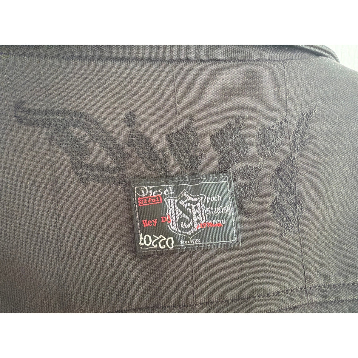 Vintage Diesel Women's Dark Brown Shawl Collar Knit Moto Jacket, Size Small 