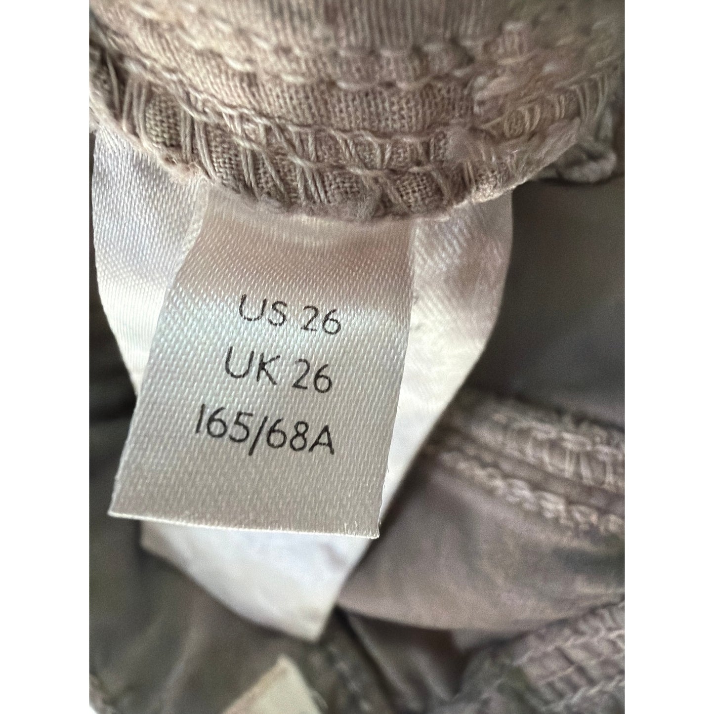 We The Free Size 26 Faded Brown Corduroy High Rise Pants