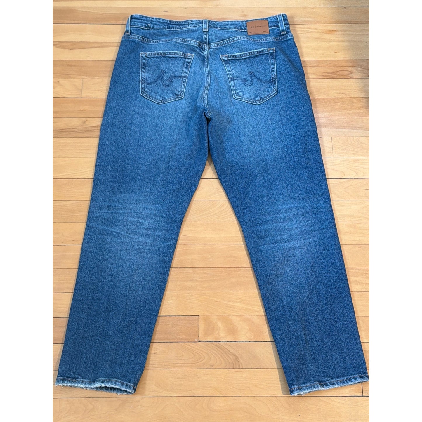 Adriano Goldschmied AG JEANS Size 32 Ex-Boyfriend Dark Wash Slim fit Jeans