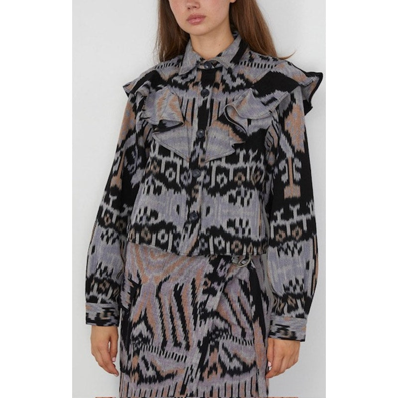 Ulla Johnson Handmade Mathilda Long Sleeve Blouse NWT- Size 6