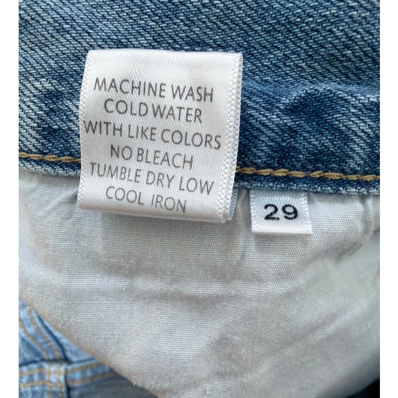 Pistola Jean Shorts 29 Light Wash Low Rise Distressed Frayed Raw Hem Denim EUC