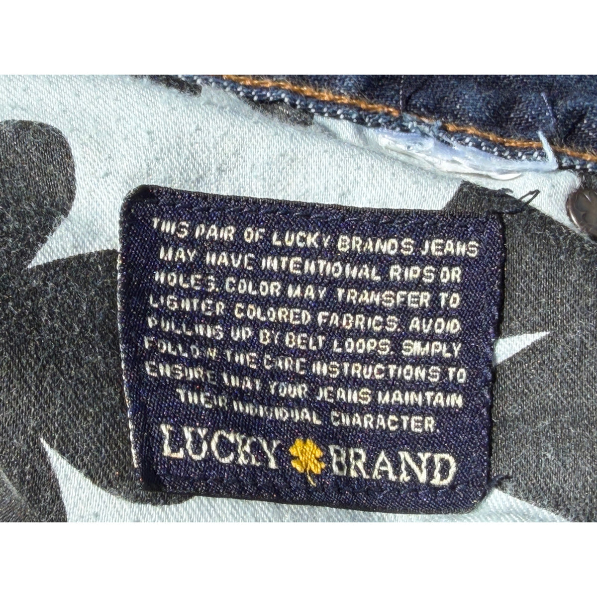 Lucky Brand High Rise Bridgette Crop Flare Jeans Size 12 / 31 Medium Wash Raw Hem