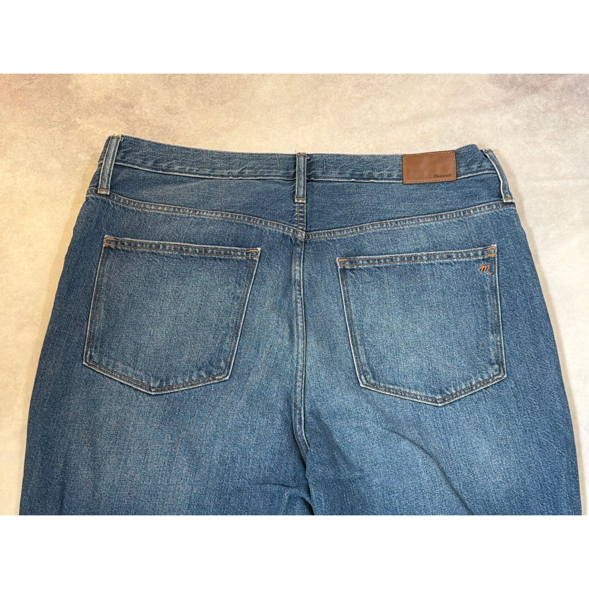 Madewell The Perfect Vintage Straight Jean in Danby Wash Comfort Stretch 24P 💎