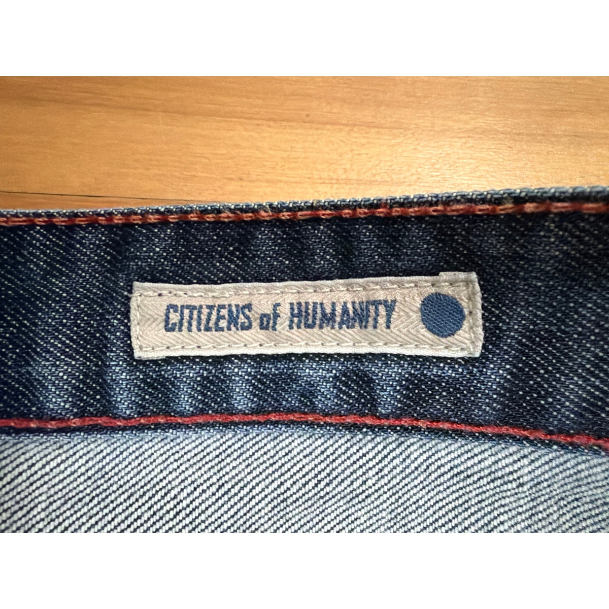 Vintage Citizens of Humanity MADE IN USA Mens Straight Leg Jeans Size 36 EUC