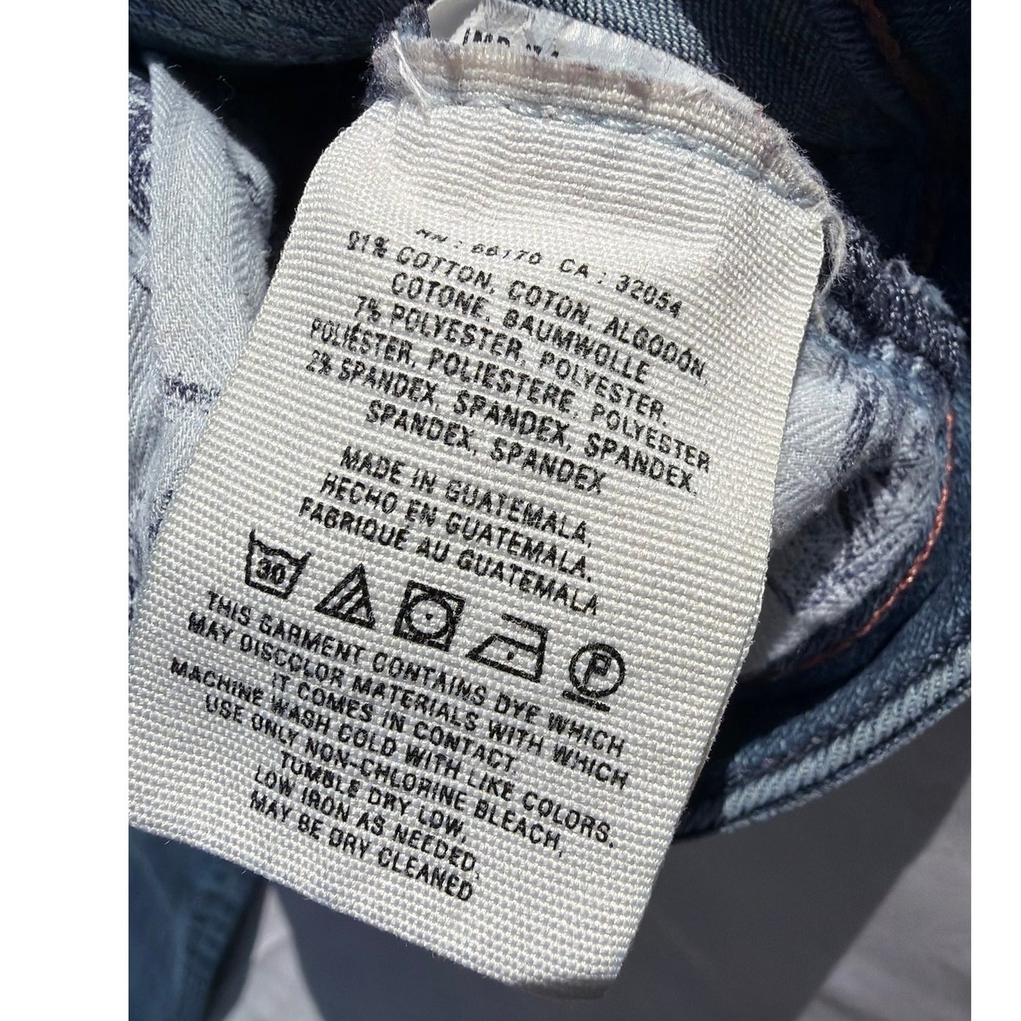 Pilcro Size 32 High Rise Straight Leg Blue Jean