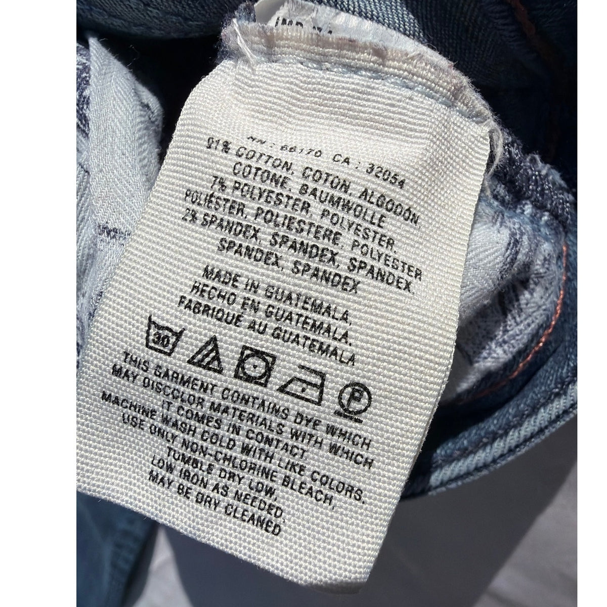 Pilcro Size 32 High Rise Straight Leg Blue Jean