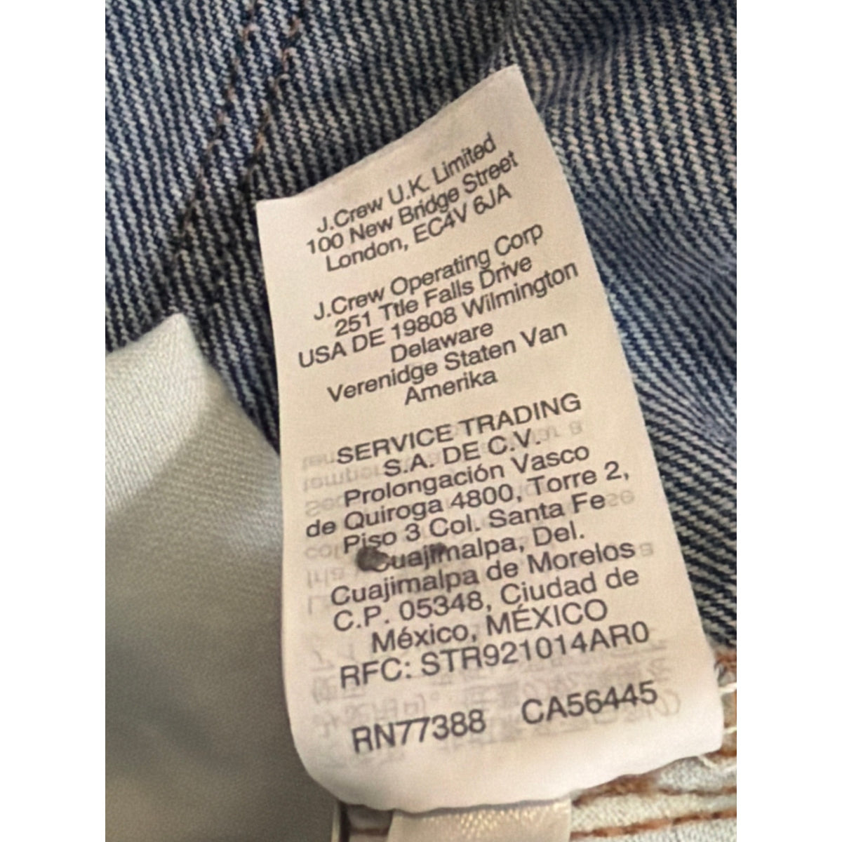 Madewell The Perfect Vintage Straight Jean in Danby Wash Comfort Stretch 24P 💎