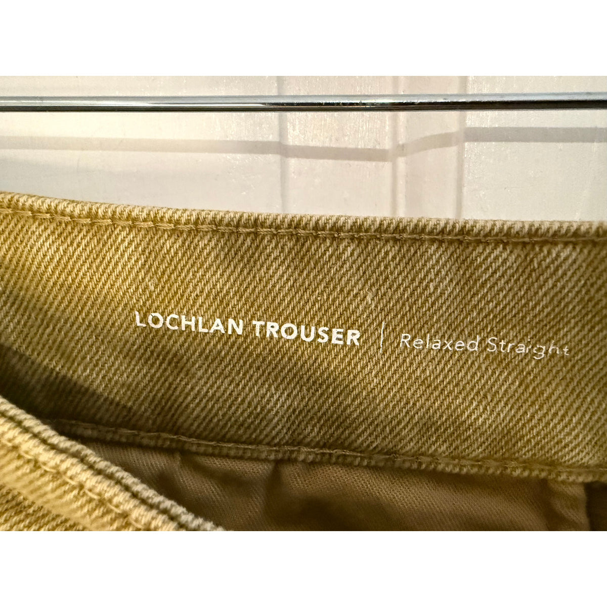 AG Biege Men's Lochlan Trouser Jeans - Size 30