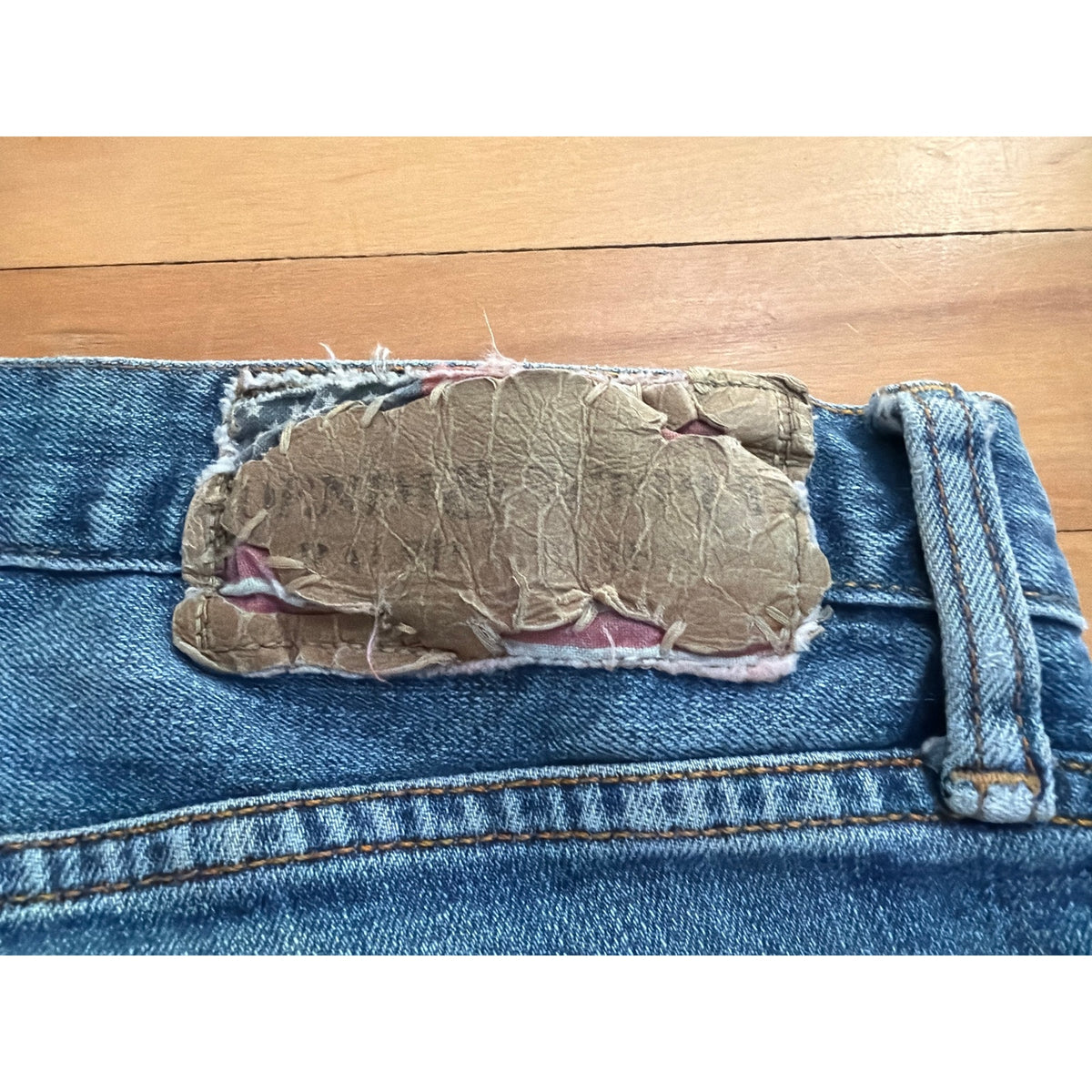 Denim Supply RL 32W Dis Bedford Straight Style Straight Leg Jean