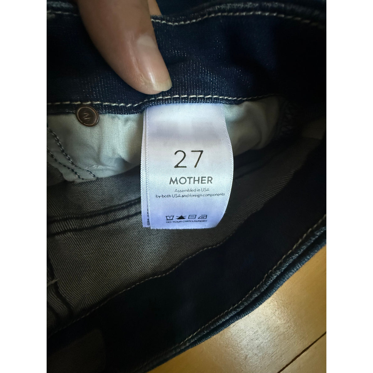 MOTHER The Pixie Ankle Fray Jeans Size 27 | City Sidewalks Wash EUC Skinny