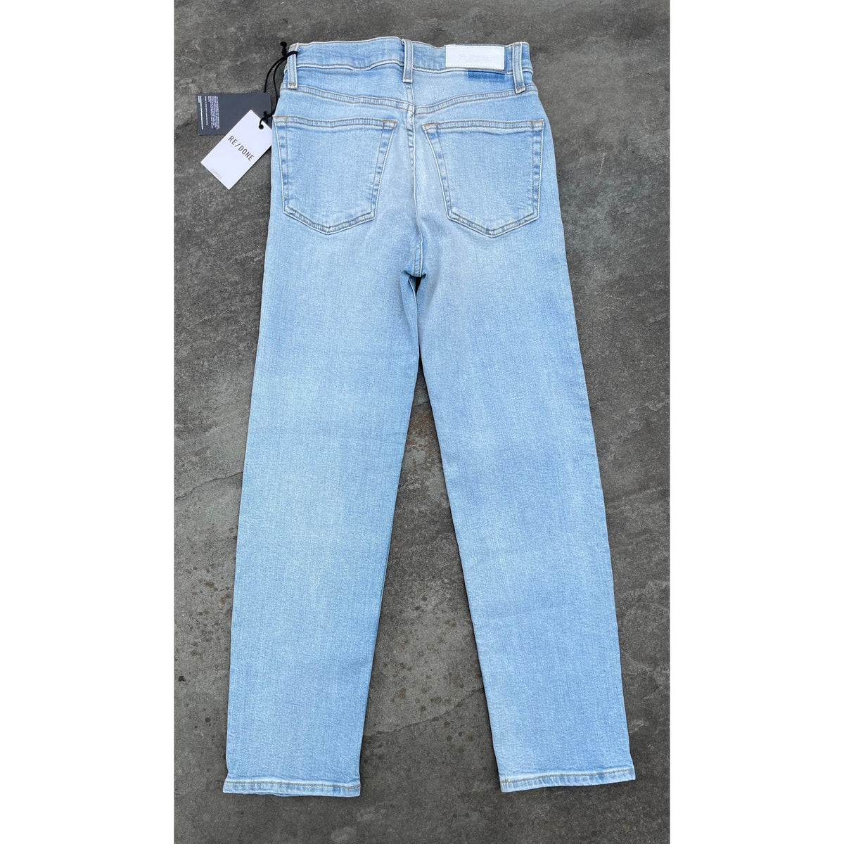 NWT RE/DONE 70s Stovepipe Jeans River Fade Light Wash 24 🦋