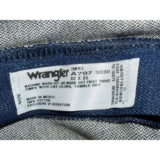 Wrangler Cowboy Cut NWT 32x33 Dark Wash Men's Jeans
