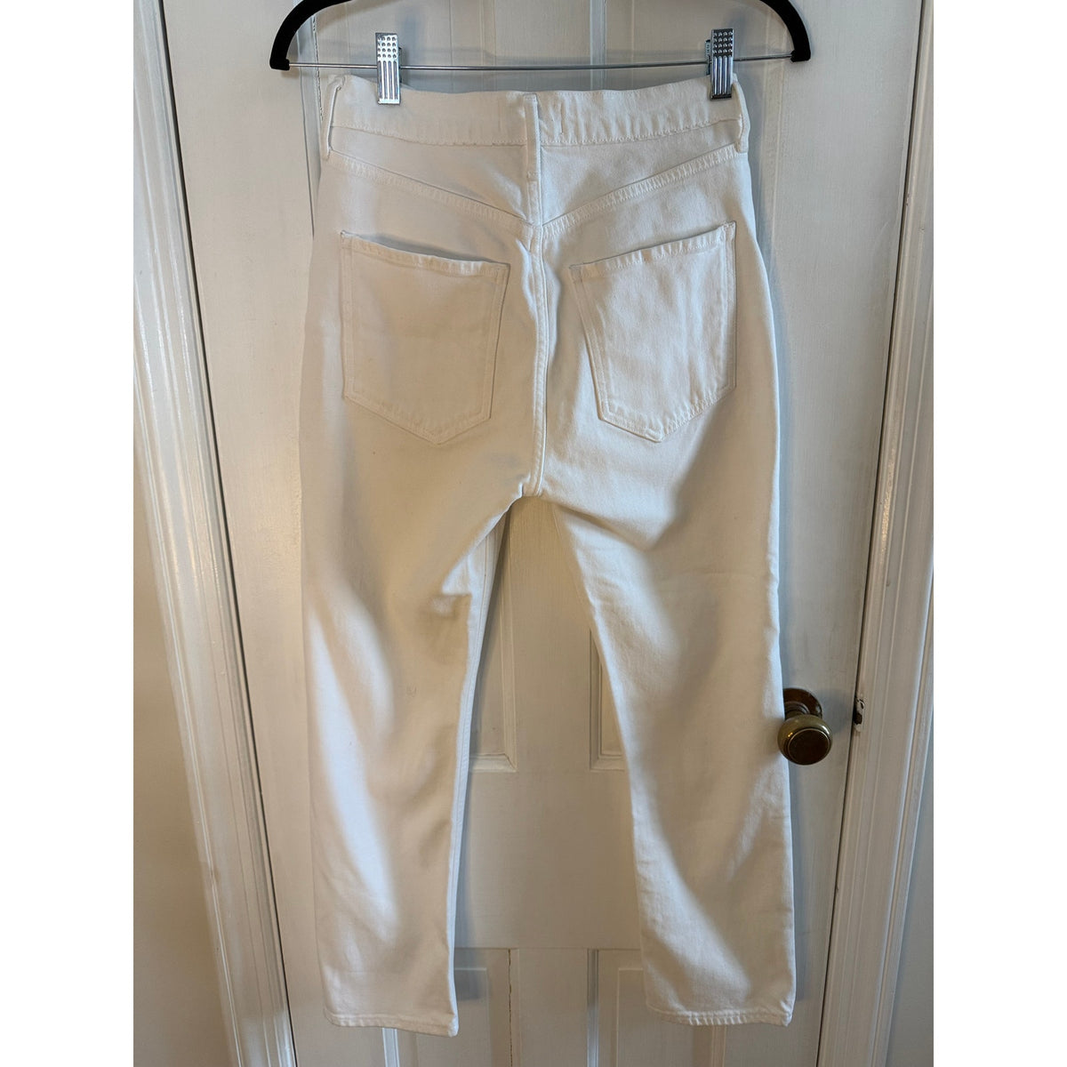 AGolde White Jeans Straight - Button Fly - Size 25