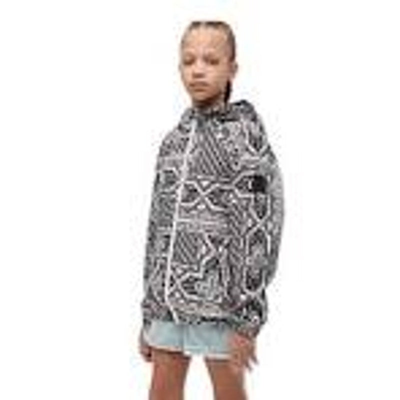 NWT Moose Knuckles Girls Pink Bandana Print Windbreaker | Size M, 10/12