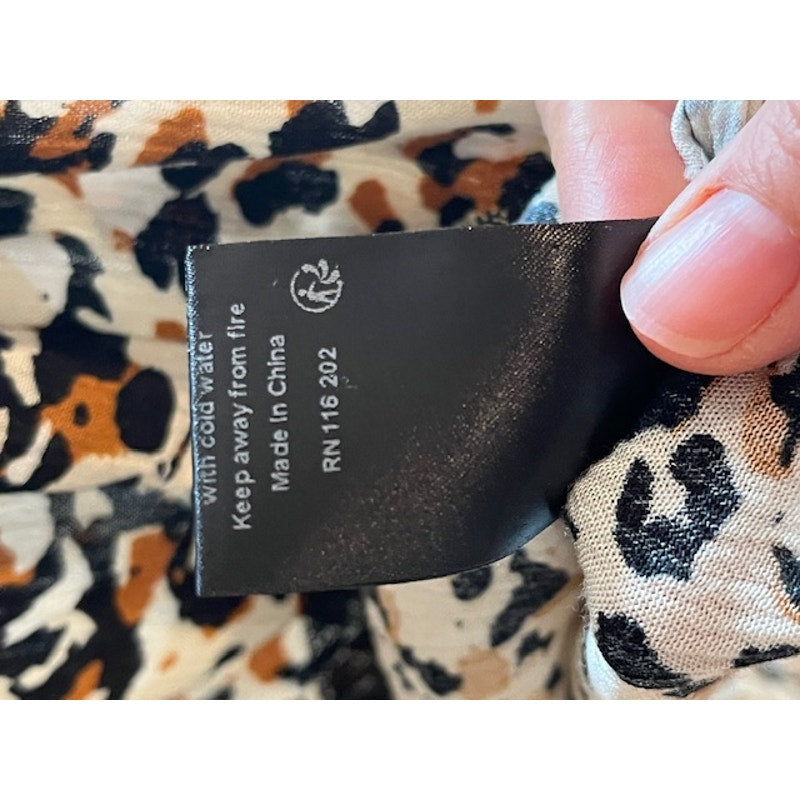 Zadig and Voltaire Animal Print Dress - X-small