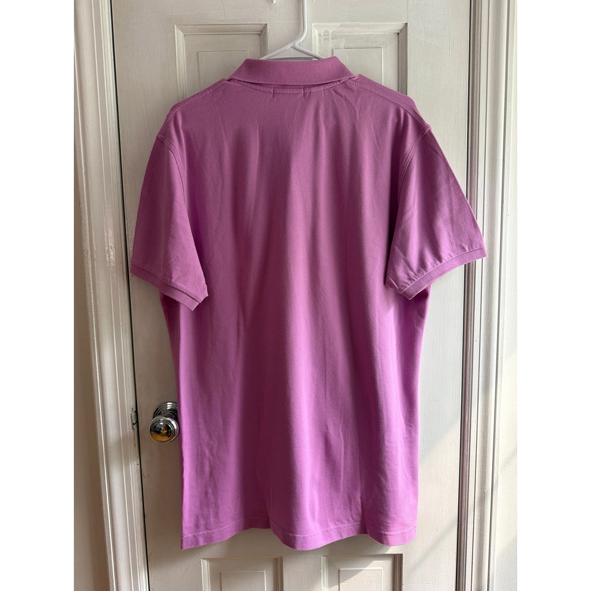 Southern Tide The Skipjack Polo Shirt Mens Large Pink Purple Embroidered