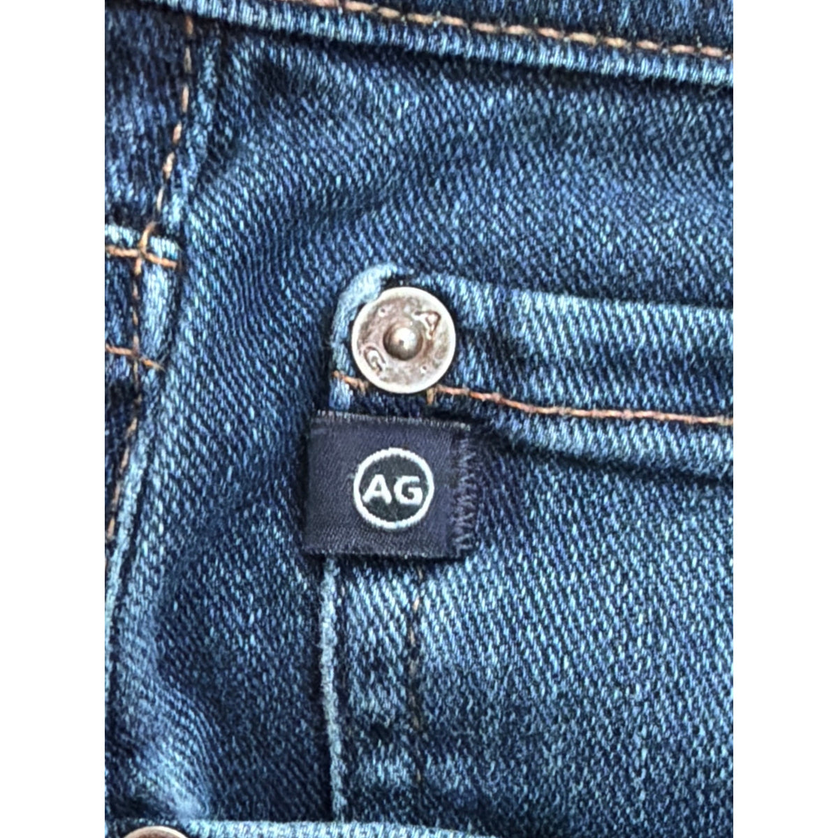 Adriano Goldschmied Everett 40x32 Slim Straight Dark Wash Jeans