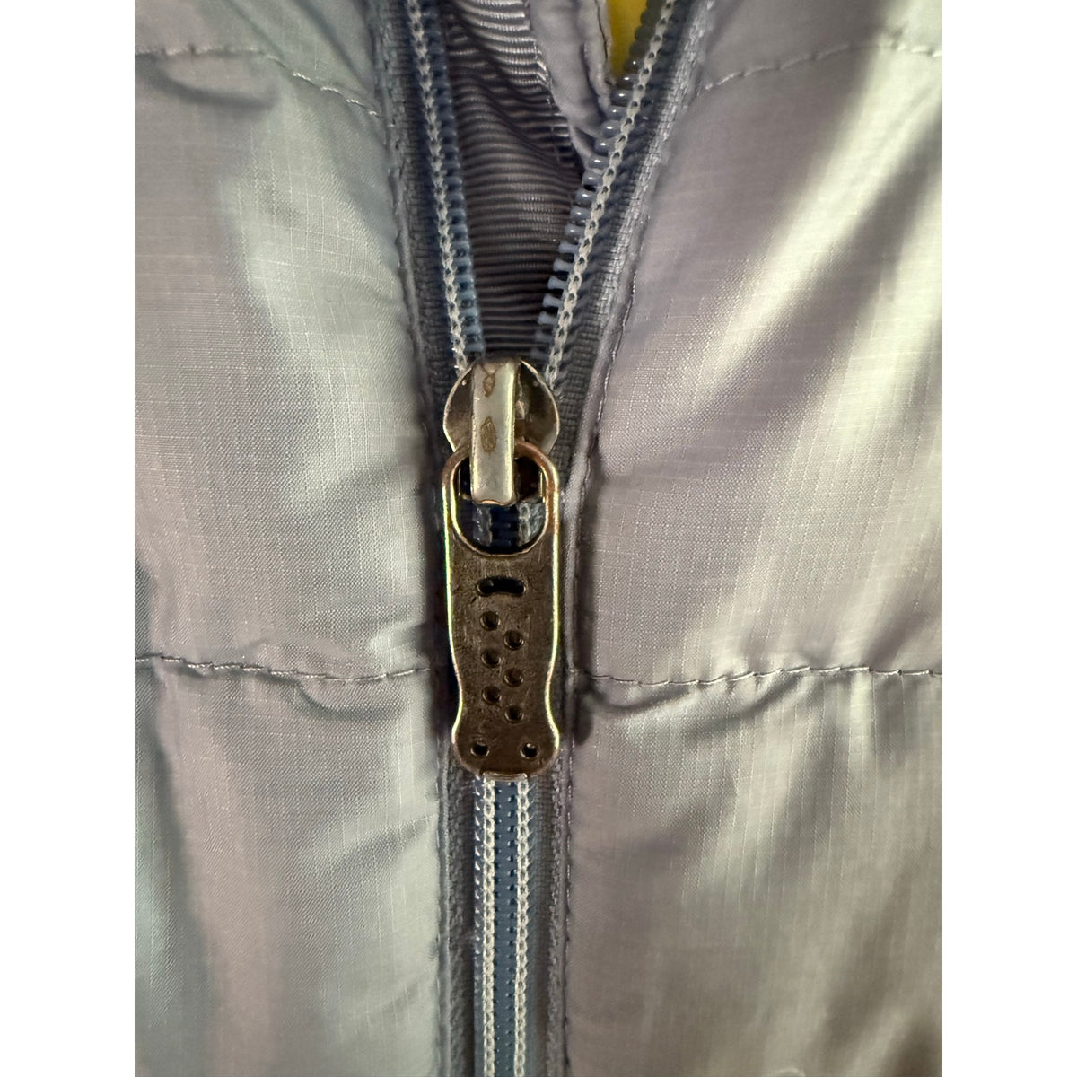 Patagonia Nano Puff Jacket Womens XS Grey Quilted Full Zip Puffer