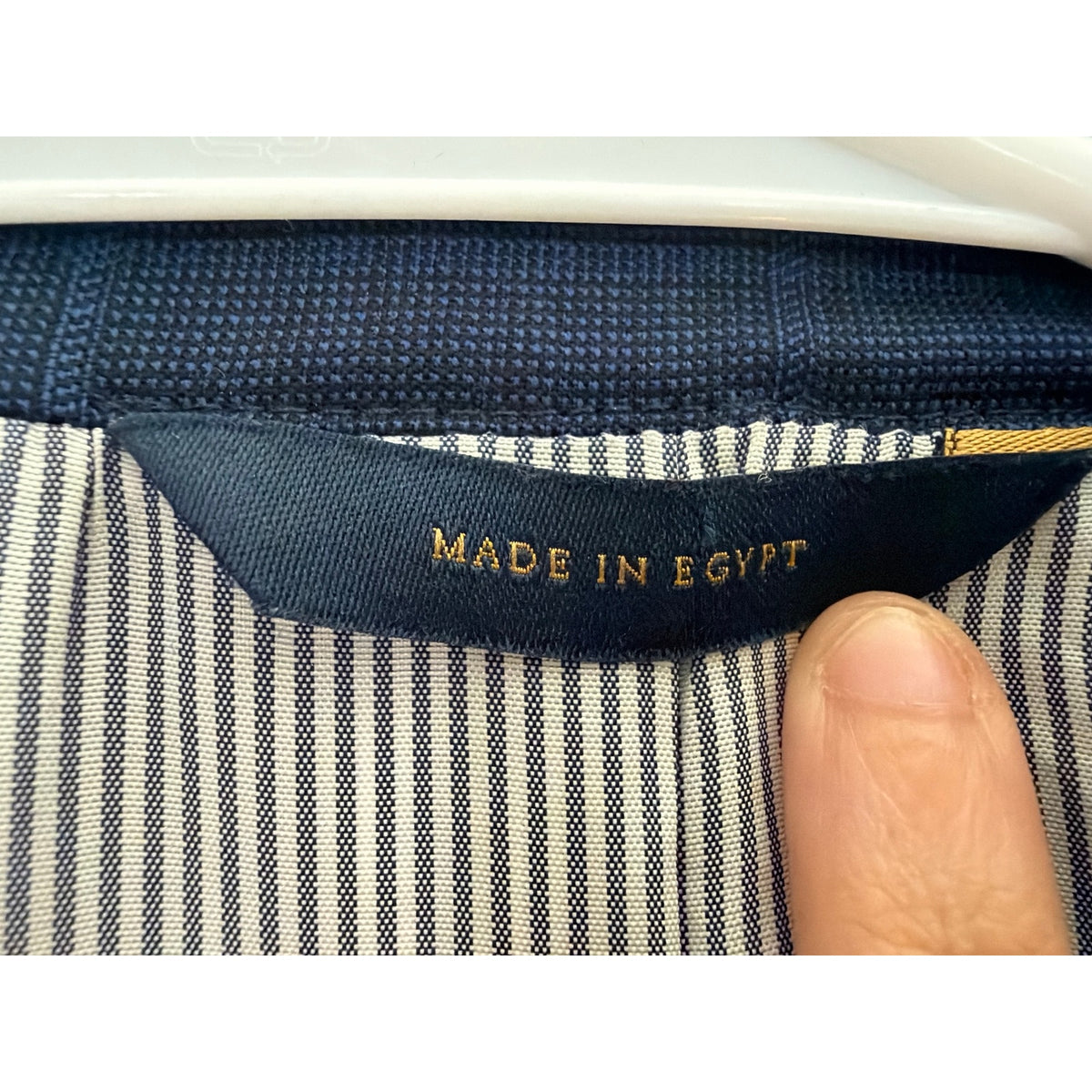 Brooks Brothers Explorer Regent Fit Plaid Suit Jacket Blazer Blue 38S
