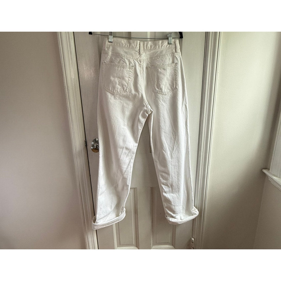 COS White Wide Leg Jeans | High Rise | Size 26 | EUC