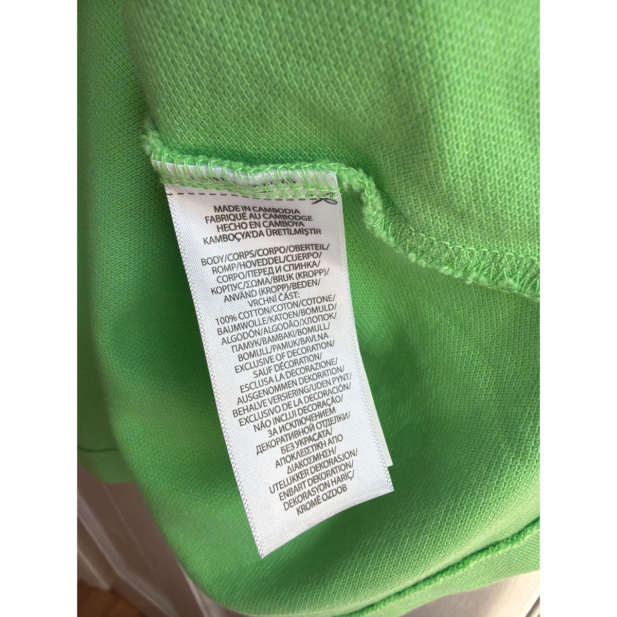 Polo Ralph Lauren Lime Green XL Polo Shirt Men's Orange Pony