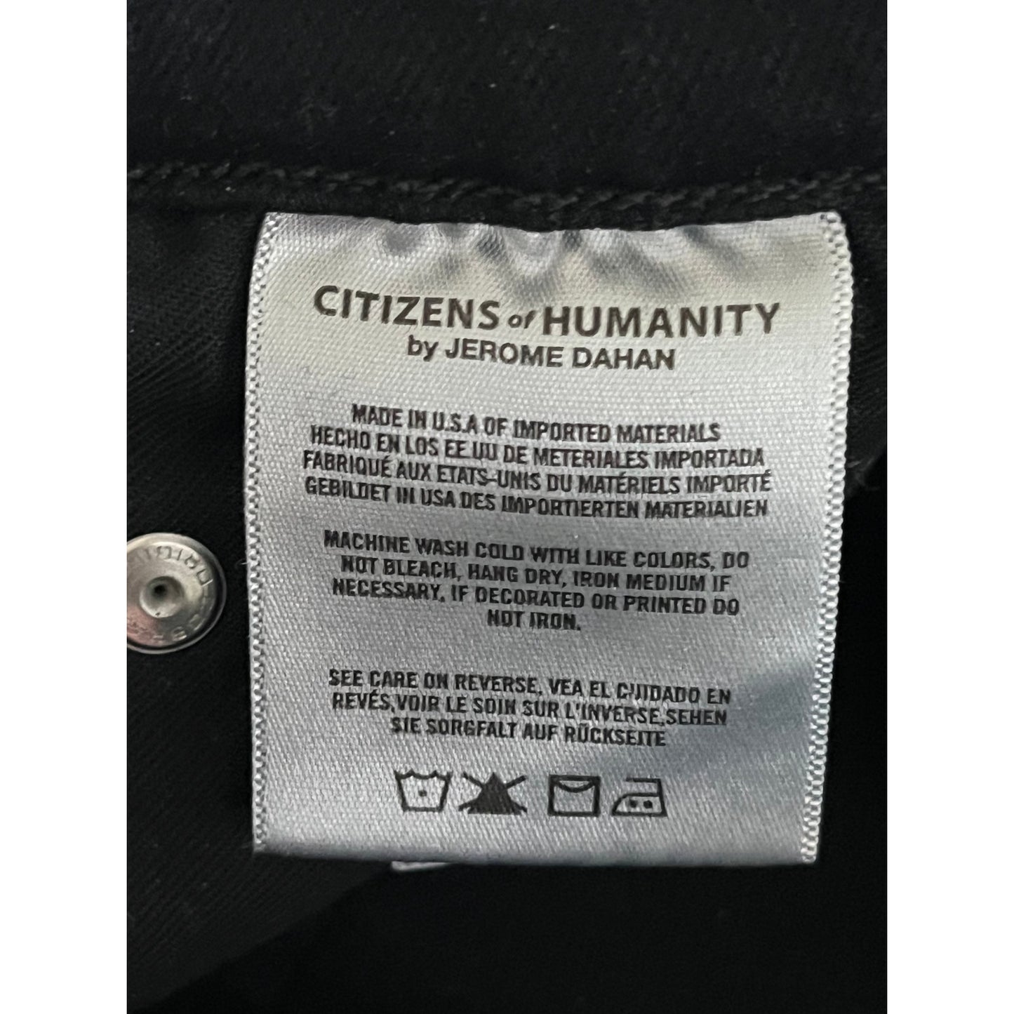 Citizens of Humanity Rocket High Rise Skinny 27 - Black 🖤