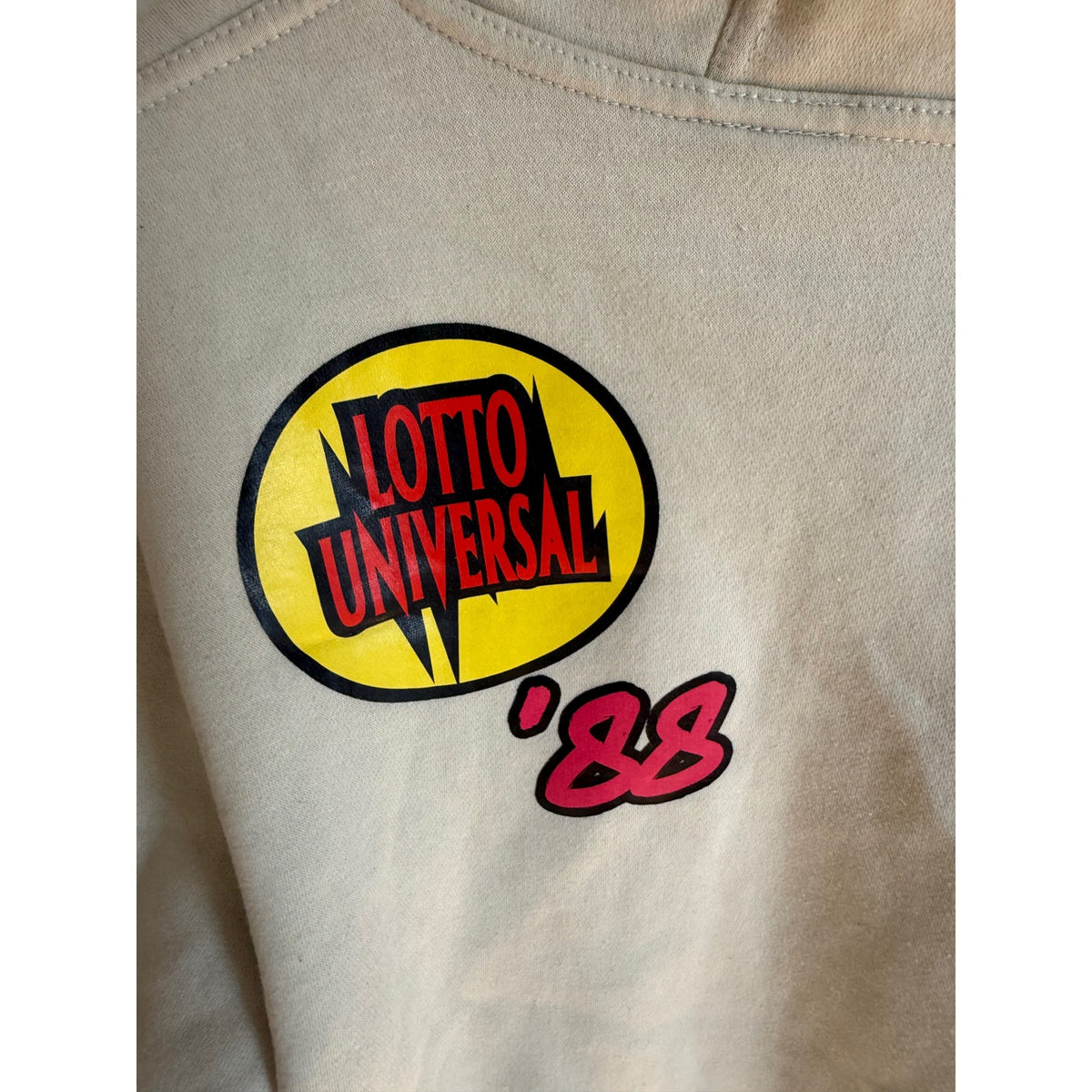 Vintage 1988 "Lotto Universe" World Tour Hoodie - Small