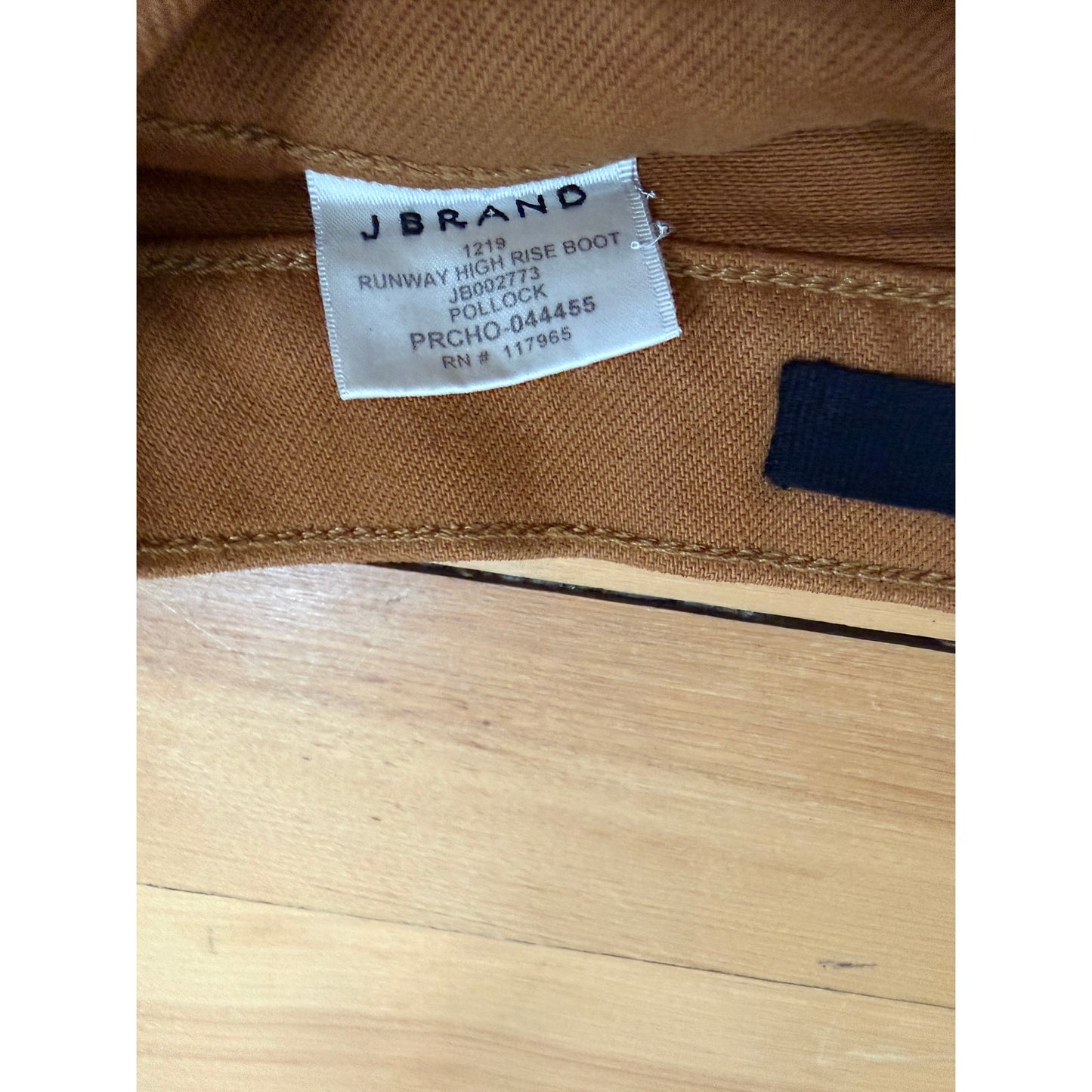 J Brand Runway High Rise Bootcut Jeans Size 25 Pollock Copper Wash  EUC
