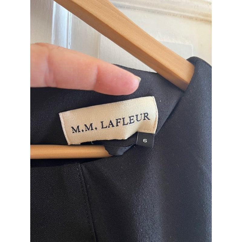 M. M. Lafluer Black Dress Size 6