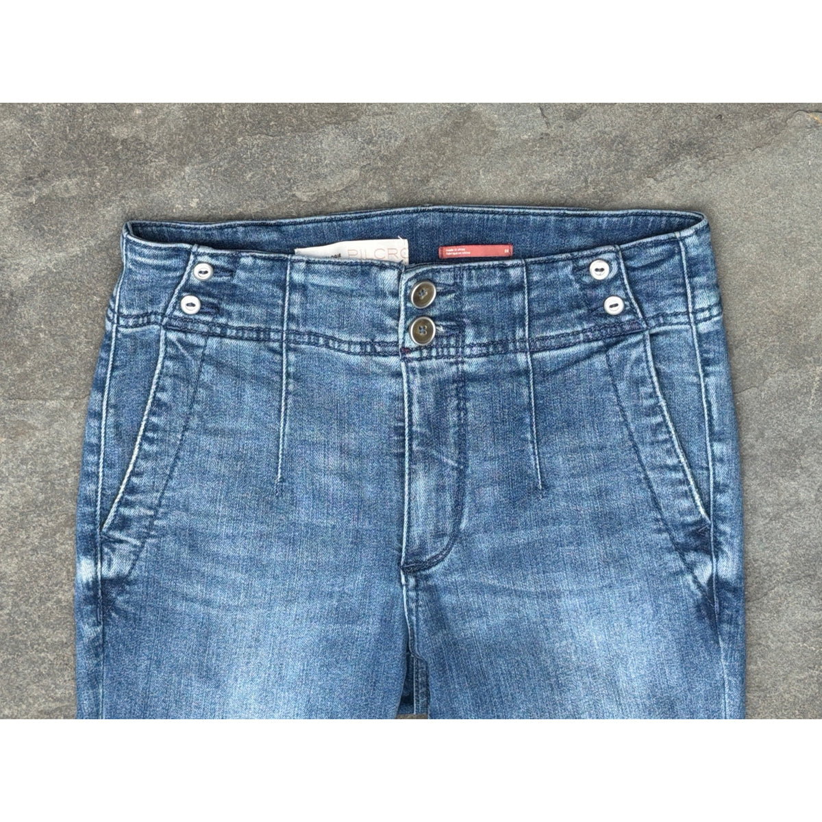 Pilcro and the Letterpress High-Rise Skinny Jeans Light Wash Size 28