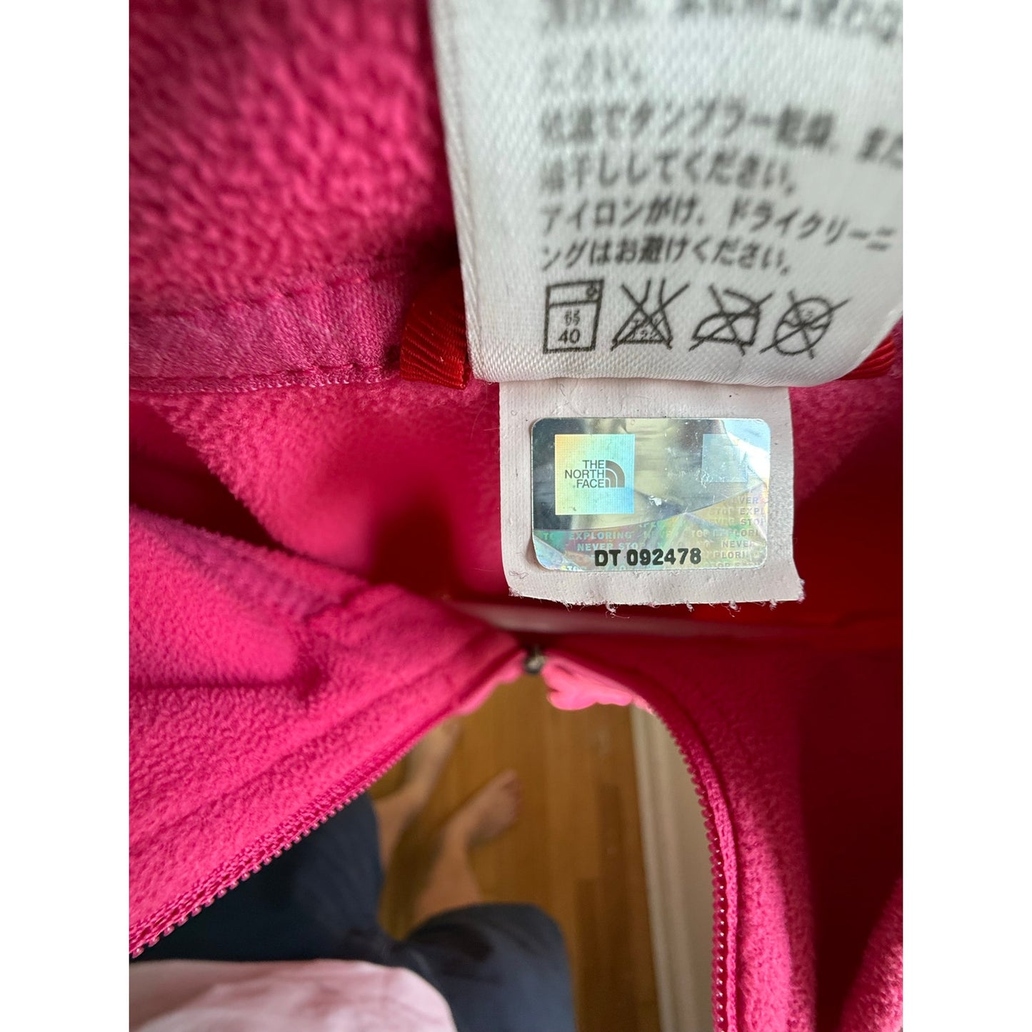 The Northface Pink Fleece TA 100 Size XL