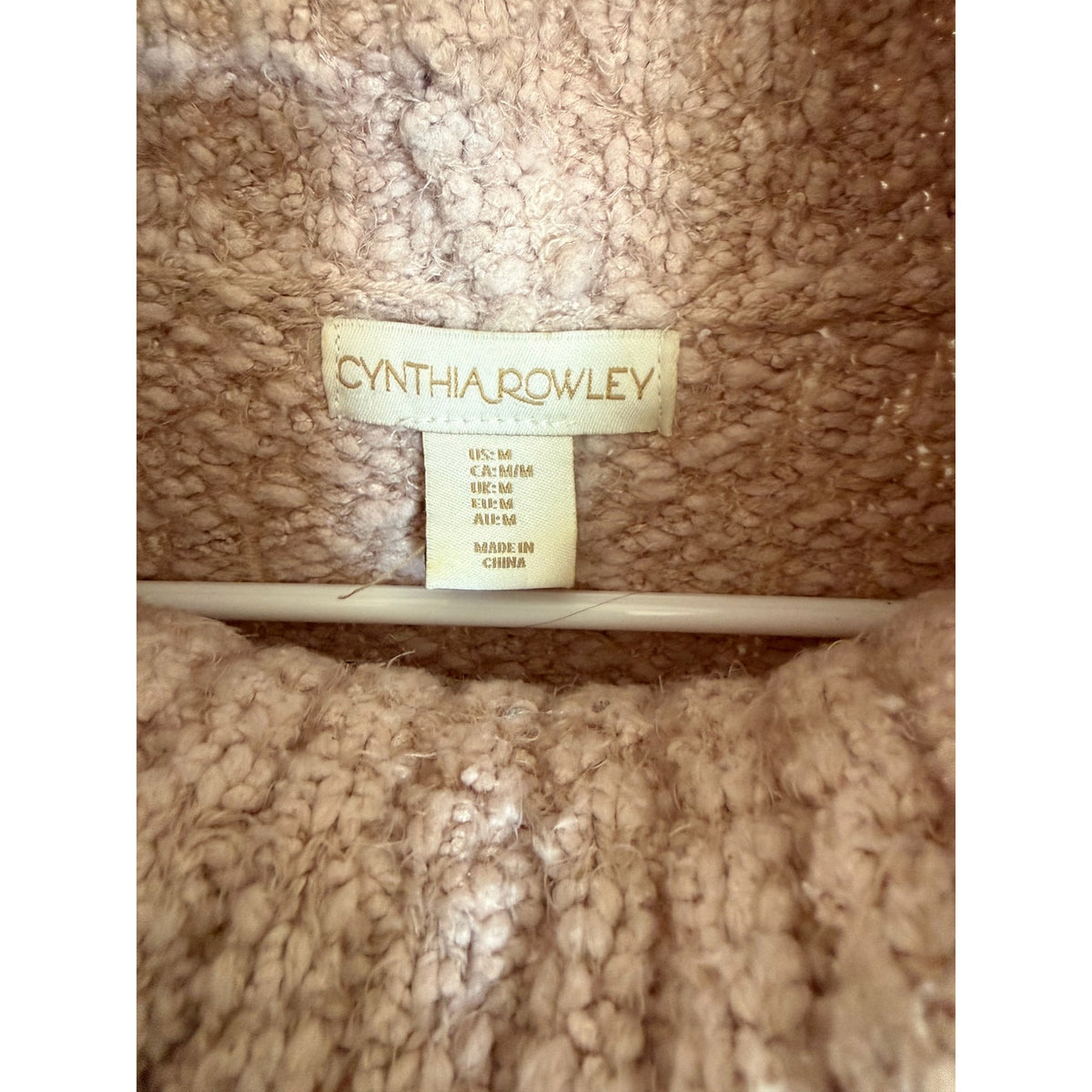 Cynthia Rowley Beige Sweater Size M